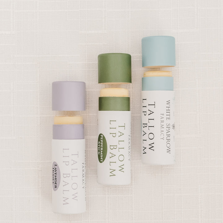 Tallow Lip Balm - 3 Pack