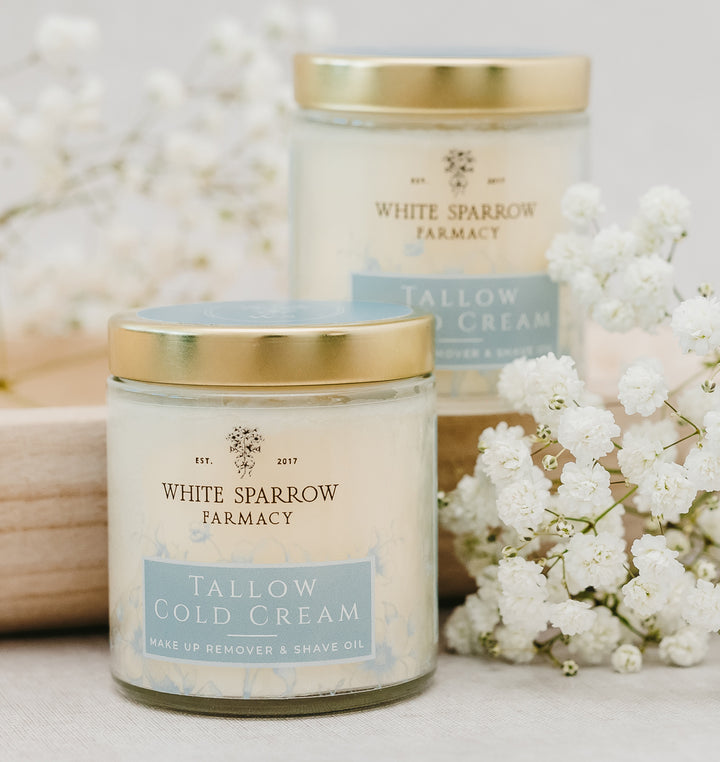 Tallow Cold Cream - Make Up Remover & Shave oil