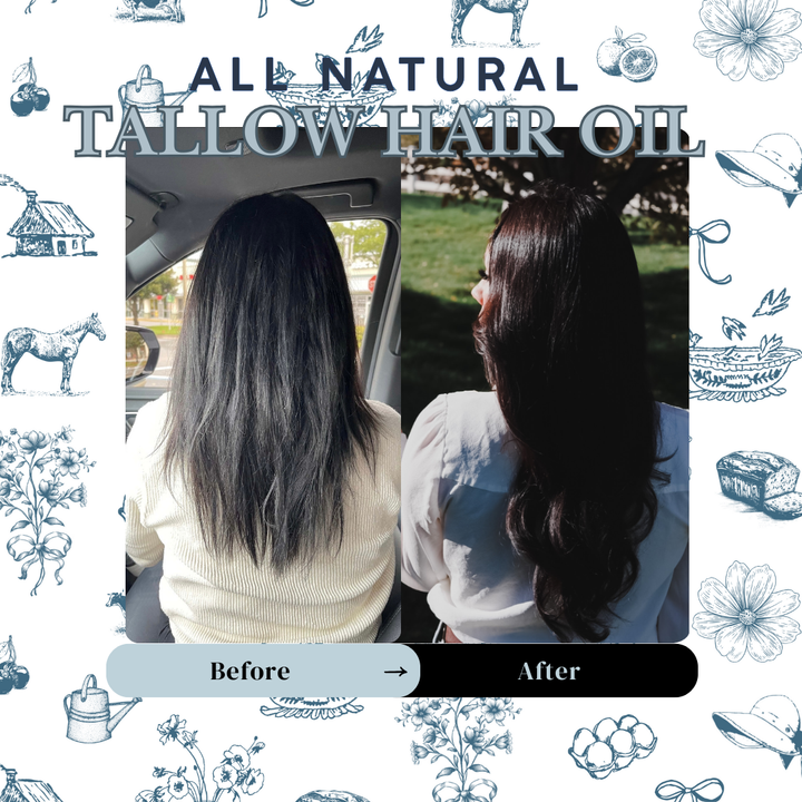 Tallow Hair Oil